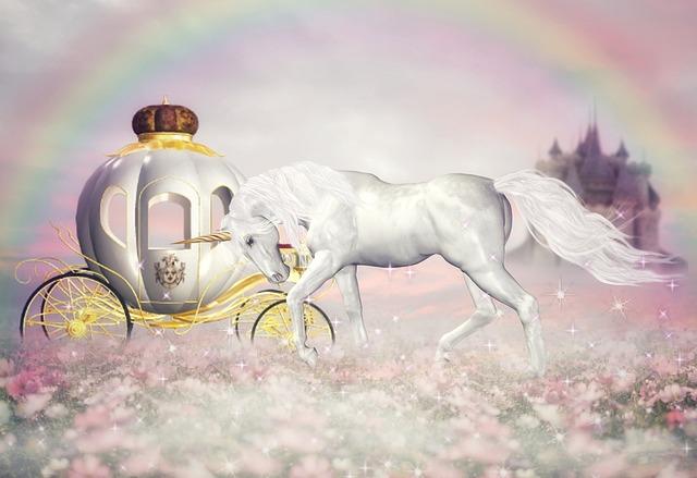 unicorns and rainbows